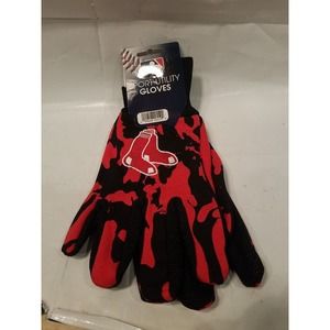 Boston Red Sox Utility Gloves - Camo Design Work Gloves MLB Baseball 1 pair